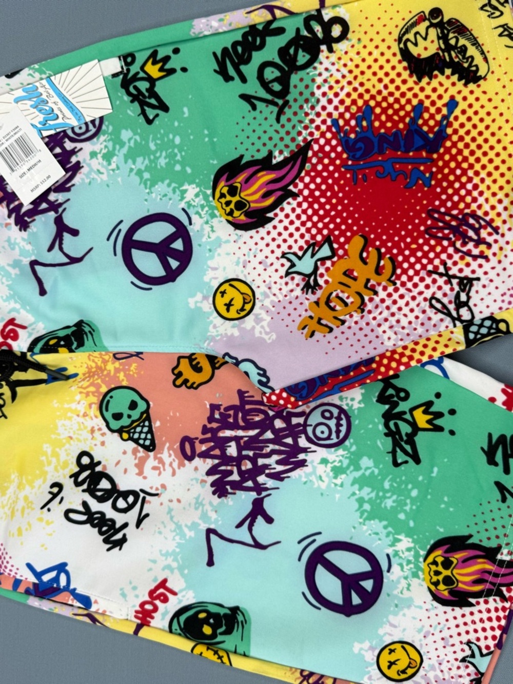 Colorful Graffiti Print
